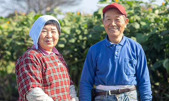 菊池まるごと市場 農家さんたちの愛情