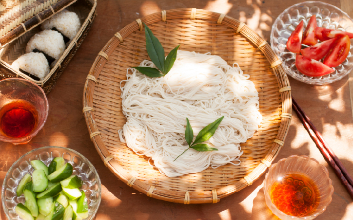 原農場のうどんそうめん