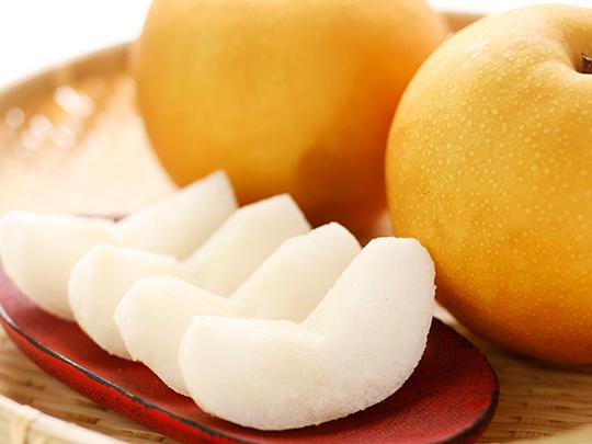 熊本県産の梨 2～3玉(袋入り)