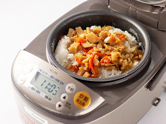 筍まぜごはんの具３合分