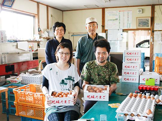 さっさ養鶏所の七城たまご10個入り