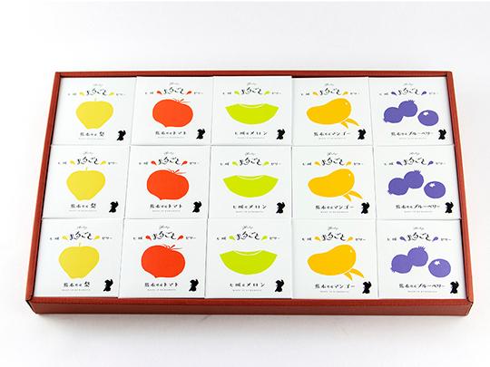 七城フルーツゼリー15個入り