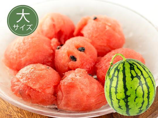 【予約】熊本県産すいか1玉(大)