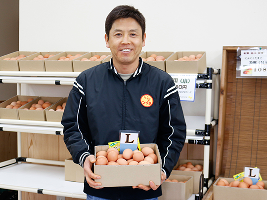 旬の野菜とたまごのセット（送料別途）